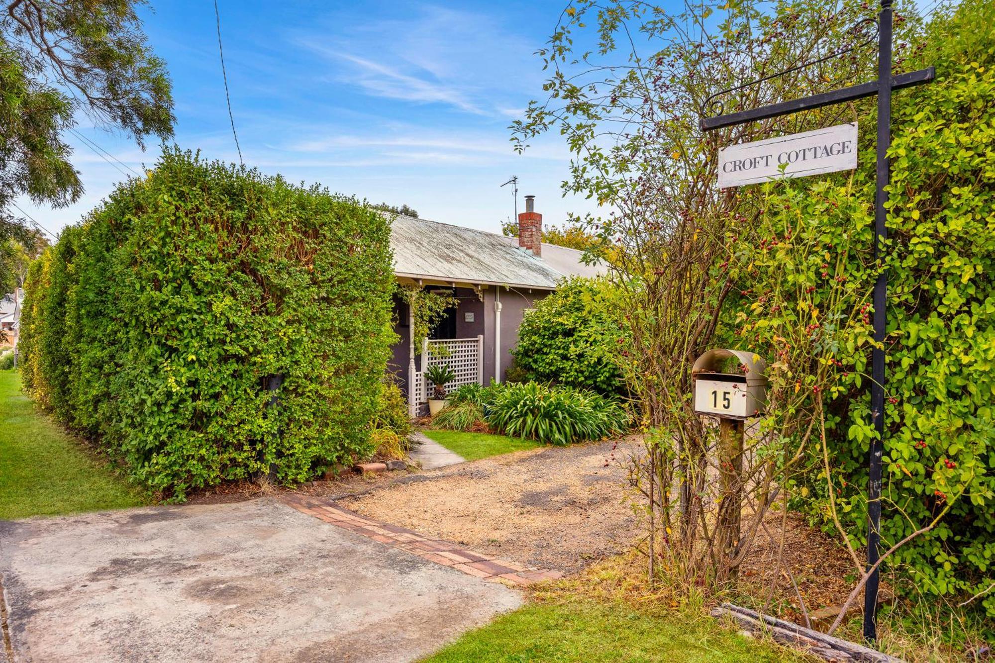 Croft Cottage Hepburn Springs Eksteriør bilde